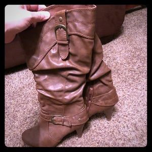 Brown boots